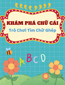 Khám phá chữ cái - Trò chơi tìm chữ - Chữ ghép