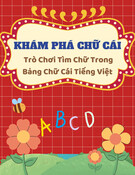 Khám phá chữ cái - Trò chơi tìm chữ trong bảng chữ cái tiếng Việt