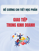Đề cương chi tiết học phần Giao tiếp trong kinh doanh