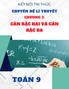 Chuyên đề lý thuyết Toán 9 - Chương 3: Căn bậc hai và căn bậc ba