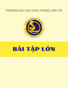 Bài tập lớn: Tính dầm thép