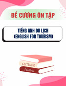 Đề cương ôn tập môn Tiếng Anh du lịch (English for Tourism)