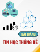 Bài giảng Tin học thống kê (Phần 3): Chương 5 - Phân tích dữ liệu, thống kê bằng Excel