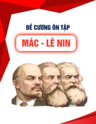 Đề cương Mác - Lênin