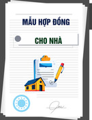 Mẫu Hợp đồng cho nhà