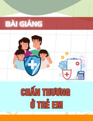 Bài giảng Chấn thương ở trẻ em