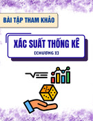 Bài tập tham khảo Xác suất thống kê - Chương I (Hướng dẫn và đáp án)