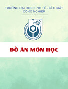 Đồ án môn học: Thiết kế hộp giảm tốc hai cấp