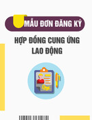 Mẫu Đơn đăng ký hợp đồng cung ứng lao động
