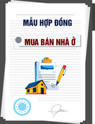 Mẫu Hợp đồng mua bán nhà ở
