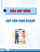 Mẫu Hợp đồng góp vốn kinh doanh