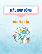 Mẫu Hợp đồng nguyên tắc