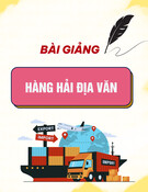 Tài liệu Hàng hải địa văn - Trần Đức Lượng
