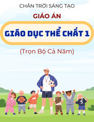 Giáo án Giáo dục thể chất lớp 1 - Chân trời sáng tạo - Trọn bộ cả năm