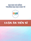 Luận án Tiến sĩ: Nghiên cứu các nhân tố ảnh hưởng đến mức độ công bố thông tin trên báo cáo thường niên của các ngân hàng thương mại Việt Nam
