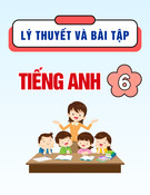 Tài liệu Lý thuyết và bài tập Tiếng Anh lớp 6