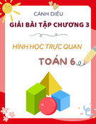 Giải Toán 6 - Chương 3: Hình học trực quan - Cánh Diều