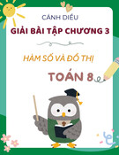 Giải Toán 8 - Chương 3: Hàm Số Và Đồ Thị - Cánh Diều