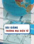 Bài giảng Thương mại điện tử - Trường Đại học Kinh tế và Quản trị kinh doanh