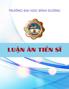 Luận án Tiến sĩ: Các yếu tố ảnh hưởng đến quyết định sử dụng dịch vụ logistics chuỗi lạnh: Trường hợp Doanh nghiệp nông sản tại vùng Đông Nam Bộ