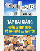 Tập bài giảng: Quản lý nhà nước về tôn giáo và dân tộc