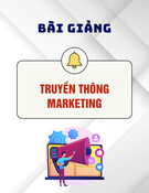 Bài giảng Truyền thông marketing - TS. Nguyễn Bình Minh