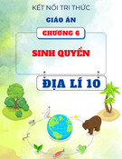 Giáo án Địa lí 10 Kết nối tri thức - Chương 6: Sinh quyển