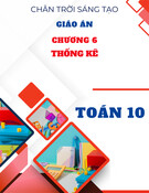 Giáo án Toán 10 Chân trời sáng tạo - Chương 6: Thống kê