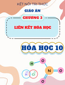 Giáo án Hóa học 10 Kết nối tri thức - Chương 3: Liên kết hóa học