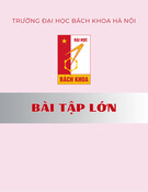 Bài tập lớn: Tính toán thiết bị trao đổi nhiệt gián tiếp loại ống chùm thẳng đứng