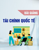Bài giảng Tài chính quốc tế - PGS.TS. Đặng Ngọc Đức