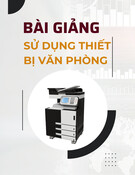 Bài giảng Sử dụng thiết bị văn phòng