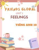 Giáo án Tiếng Anh 10 Friends Global - Unit 1: Feelings