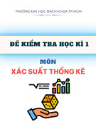 Đề kiểm tra giữa kỳ 1 môn Xác suất thống kê năm 2022-2023 có đáp án (Mã đề 02215) – Trường đại học Bách khoa TP.HCM