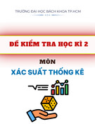 Đề kiểm tra cuối kỳ 2 môn Xác suất thống kê năm 2021-2022 có đáp án (Mã đề 2126) – Trường đại học Bách khoa TP.HCM