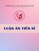 Luận án Tiến sĩ: Biến đổi của hát Xoan tại các làng Xoan gốc tỉnh Phú Thọ (qua nghiên cứu trường hợp làng Xoan Phù Đức và An Thái)