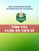 Tóm tắt Luận án Tiến sĩ: nghiên cứu công nghệ bảo quản quả chanh leo tím bằng chế phẩm phủ màng từ hỗn hợp sáp ong, sáp cọ và Carboxymethyl cellulose (MW- CMC)