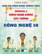 Giáo án Công nghệ trồng trọt 10 Cánh diều - Chương 4: Công nghệ giống cây trồng