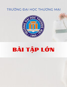 Bài tập lớn: Quản trị chuỗi cung ứng