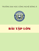 Bài tập lớn: Xây dựng ứng dụng quản lý hoạt động Đoàn
