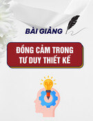 Bài giảng Đồng cảm trong tư duy thiết kế - GV. Vũ Ngọc Hà
