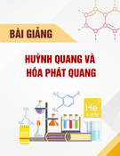 Bài giảng Huỳnh quang và hóa phát quang: Chương 1 - Đại cương về phổ phân tử