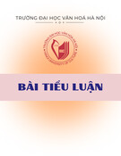 Bài tiểu luận: Khảo sát một di tích lịch sử - văn hóa