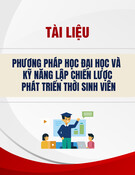 Tài liệu Phương pháp học đại học và kỹ năng lập chiến lược phát triển thời sinh viên