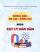 Hướng dẫn ôn tập kiểm tra giữa học kỳ Môn Vật lý bán dẫn