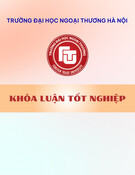 Khóa luận tốt nghiệp: Sự ảnh hưởng của cuộc khủng hoảng tài chính toàn cầu bắt đầu từ cuối năm 2007 đến các doanh nghiệp nhỏ và vừa ở Việt Nam