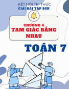 Giải SGK Toán 7 Kết nối tri thức - Chương 4: Tam Giác Bằng Nhau