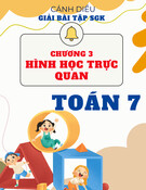 Giải SGK Toán 7 Cánh diều chương 3: Hình Học Trực Quan (Chi Tiết)
