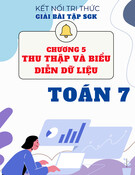 Giải SGK Toán 7 Kết nối tri thức - Chương 5: Thu Thập Và Biểu Diễn Dữ Liệu