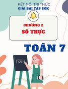 Giải SGK Toán 7 Kết nối tri thức - Chương 2: Số Thực